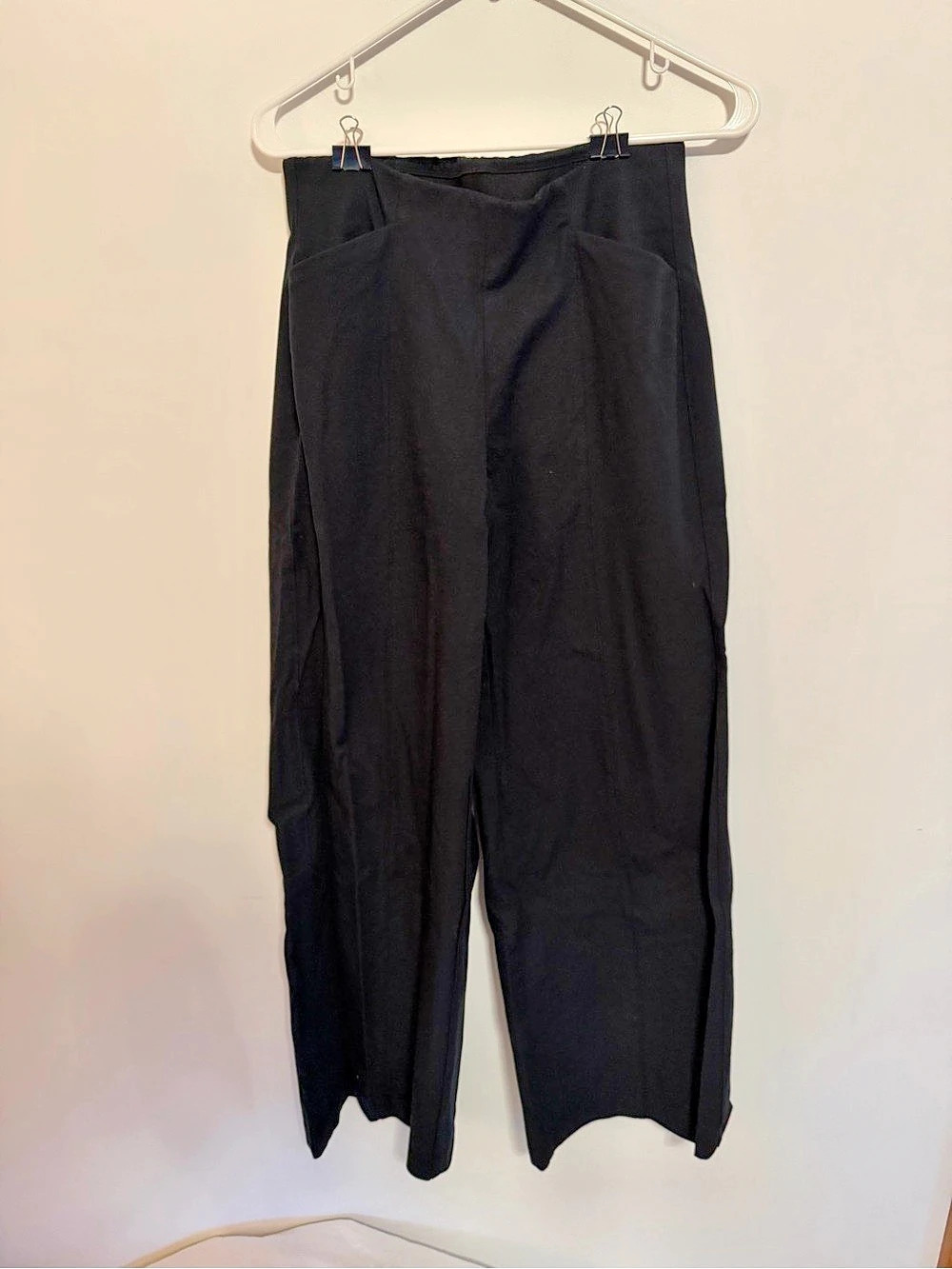 Wide Leg Pants in Black Like New